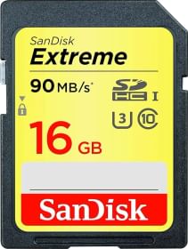 SanDisk Extreme 16 GB SDHC UHS-I Memory Card
