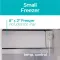 BLACK+DECKER BCRK32W 3.2 Cu Ft Single Door Mini Refrigerator