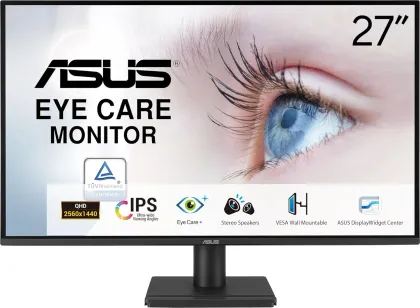 Asus VA27AQ 27 inch Quad HD Monitor