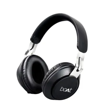boAt Rockerz 480 Over Ear Wireless Bluetooth Headphone (Matte Black)