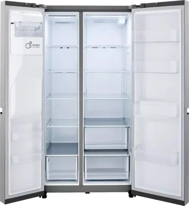 LG LRSXC2306S 23 Cu Ft Side By Side Refrigerator