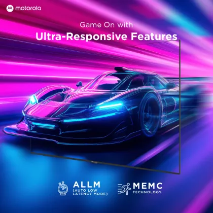 Motorola Envision X 2025 65 inch Ultra HD 4K Smart QLED TV (65UHDGQMVSAQ)