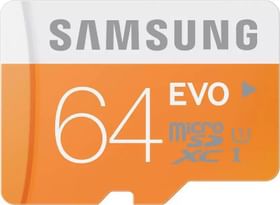Samsung Evo 64 GB Class 10 48 MB/s Memory Card