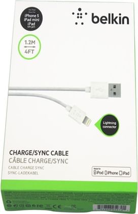 Belkin Data Cables For Iphone 5/5s/5c/6