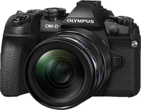 OLYMPUS OM-D E-M1 Mark II 20.4MP Mirrorless Camera with 12-40mm Lens F/2.8 Macro Lens