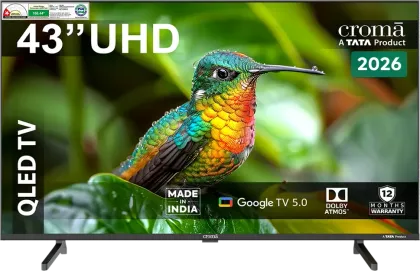 Croma CREL043UGQ024652 43 inch Ultra HD Smart QLED TV