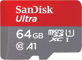 SanDisk Ultra 64GB Micro SDXC UHS-I Memory Card