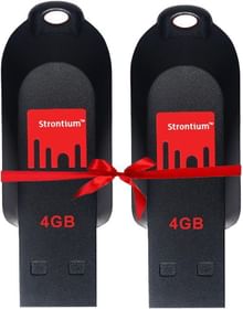 Strontium Pollex 4GB Pen Drive (pack of 2)