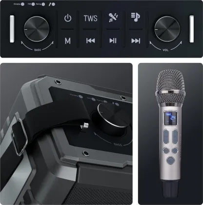 Zebronics Music Bomb 2 80W Bluetooth Speaker