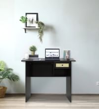 Suzume Writing Table in Wenge Colour with Drawer