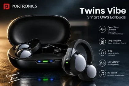 Portronics Twins Vibe True Wireless Earbuds