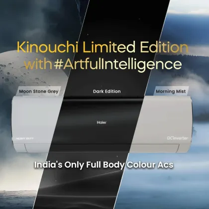 Haier HSU19K-PZFB5BN-INV 1.6 Ton 5 Star 2025 Inverter Split AC