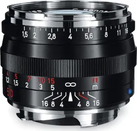 ZEISS C Sonnar T* 50mm F/1.5 ZM Lens
