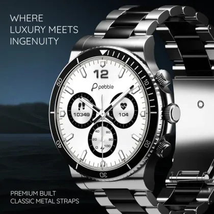 Pebble Chrome Smartwatch
