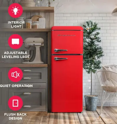 Frigidaire EFR756 7.5 Cu Ft Double Door Refrigerator
