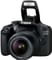 Canon EOS 1500D 24.1MP DSLR Camera (EF-S 18-55mm IS II lens)
