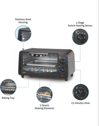 Glen SA-5009 9 L Oven Toaster Grill