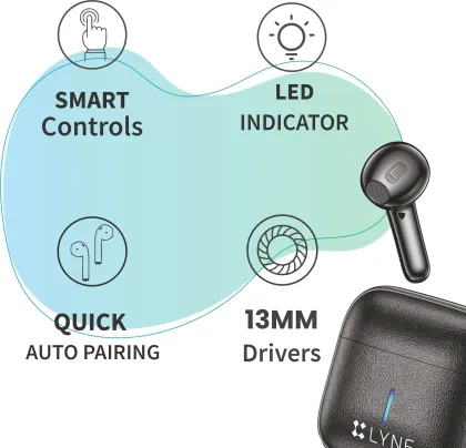 LYNE Coolpods 10 True Wireless Earbuds
