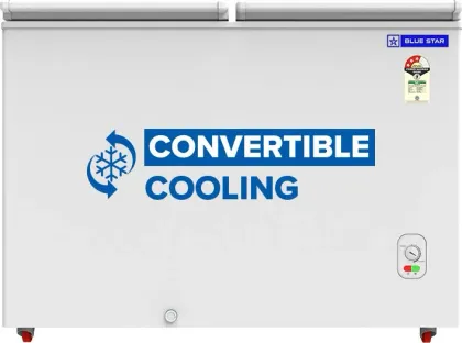 Blue Star HT3-M325 293 L Double Door Deep Freezer