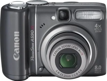 Canon PowerShot A590 IS 8MP Digital Camera