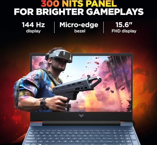 HP Victus 15-fb3134AX Gaming Laptop (AMD Ryzen 7 7445H/ 16GB/ 512GB SSD/ Win11/ RTX 3050)