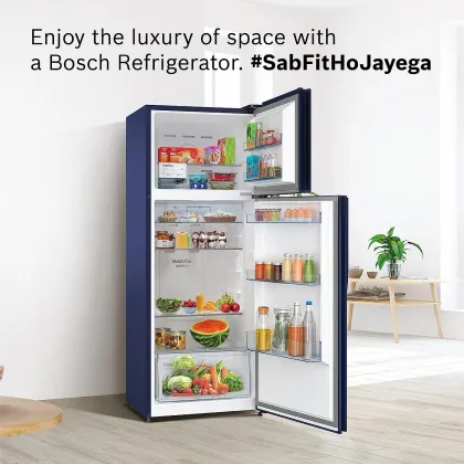 Bosch CTC29BT31I 269 L 3 Star Double Door Refrigerator