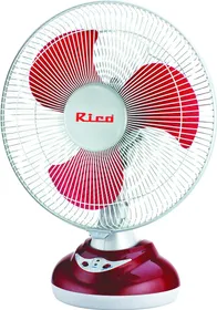 Rico Rechargable 3 Blade Table Fan