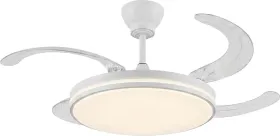Oltao Zora 52 inch 4 Blade Chandelier Ceiling Fan