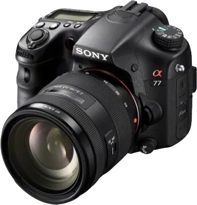 Sony Alpha A77VM SLR (18-135mm Lens)