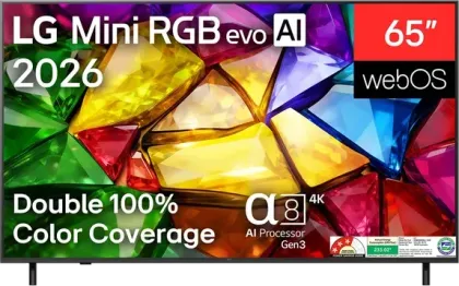 LG MRGB85 55 inch Ultra HD 4K Smart Mini RGB TV (55MRGB85BLA)