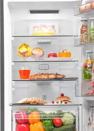 Haier HRB-2872IBMS-P 237 L 2 Star Double Door Refrigerator