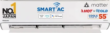 Panasonic CS/CU-EZ18BKYXFM 1.5 Ton 3 Star 2025 Inverter Split AC