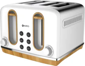 Koryo KPT4105BSS Pop Up Toaster