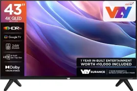 VZY W43UHQG5 Ultra HD 4K Smart QLED TV