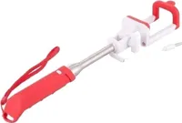 Flat 90% OFF : Generic Assorted Colors Selfie Stick with Aux Cable