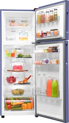 Haier HEF-252ERB-P 240 L 2 Star Double Door Refrigerator