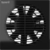 Byzero Pench Baloo 150 mm 9 Blade Exhaust Fan
