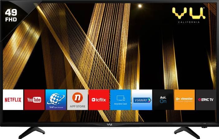 Vu 49s6575 49 Inch Full Hd Led Smart Tv Best In India 2021 Specs Review Smartprix Vu 49s6575 49 Inch Full Hd Led Smart, How To Mirror Iphone Vu Tv