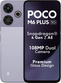 Poco M6 Plus 5G (8GB RAM + 128GB) vs Xiaomi Redmi 13 5G (8GB RAM + 128GB)