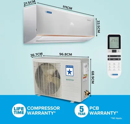 Blue Star IC718DCUHD 1.5 Ton 5 Star 2024 Inverter Split AC