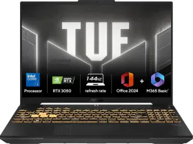 Asus TUF Gaming F16 FX607VJB-RL215WS Laptop (Intel Core 5 210H/ 16GB/ 1TB SSD/ Win11/ 6GB Graph)