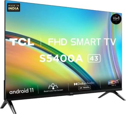 SMART TV TCL 43S5400A 43  FHD (1920X1080) LED HDR 10 ANDROID