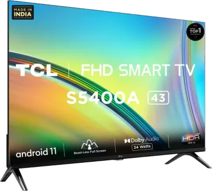 TCL S5400A 43 inch Full HD Smart LED TV (43S5400A)