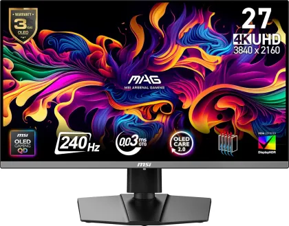 MSI MAG 272UP QD-OLED X24 26.5-inch Ultra HD 4K Gaming Monitor
