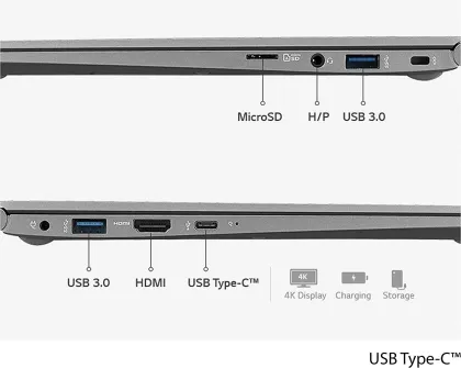 LG Gram 17Z990 Laptop (8th Gen Core i7/ 8GB/ 512GB SSD/ Win10)