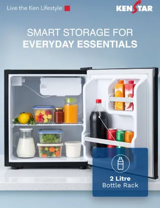 Kenstar 46VD1KS26F0 45 L 1 Star Single Door Mini Refrigerator