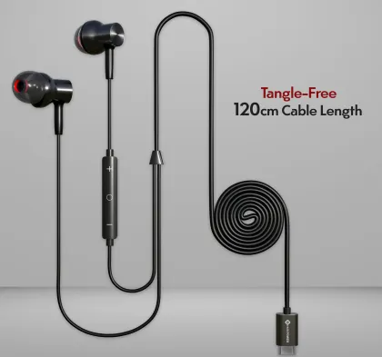 MAK Power HF-805 Type-C Wired Earphones