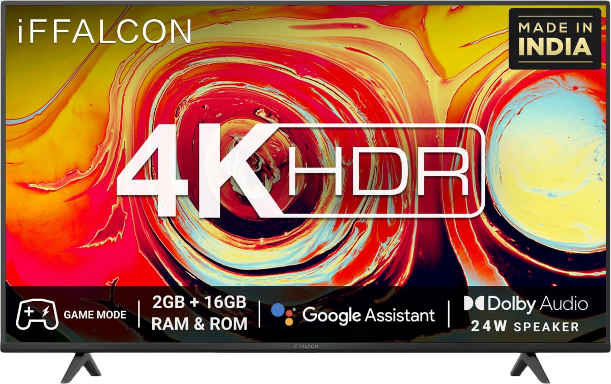 iFFALCON 55U71 55 inch Ultra HD 4K Smart LED TV Price in India 2025 ...