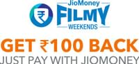 JioMoney Weekend: Flat Rs. 100 Cashback on Transaction of Rs. 100 or More
