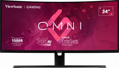 ViewSonic OMNI VX3418-2KPC 34 inch UWQHD Curved Gaming Monitor